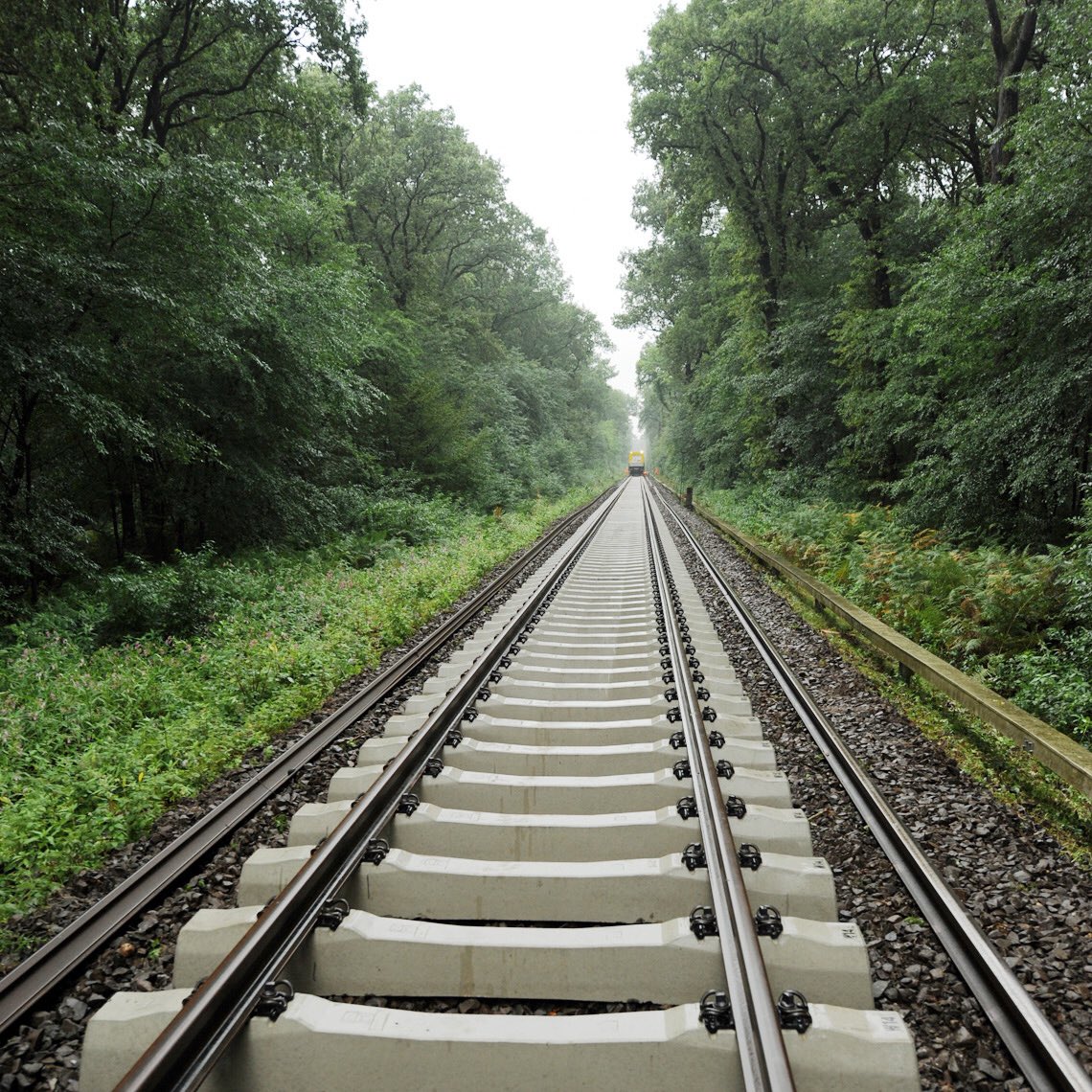 La boucle est bouclée.Ballast, rail, traverses et attaches neuves sont remplacés.Il ne reste plus qu’à rajouté du ballast là où ça manque.