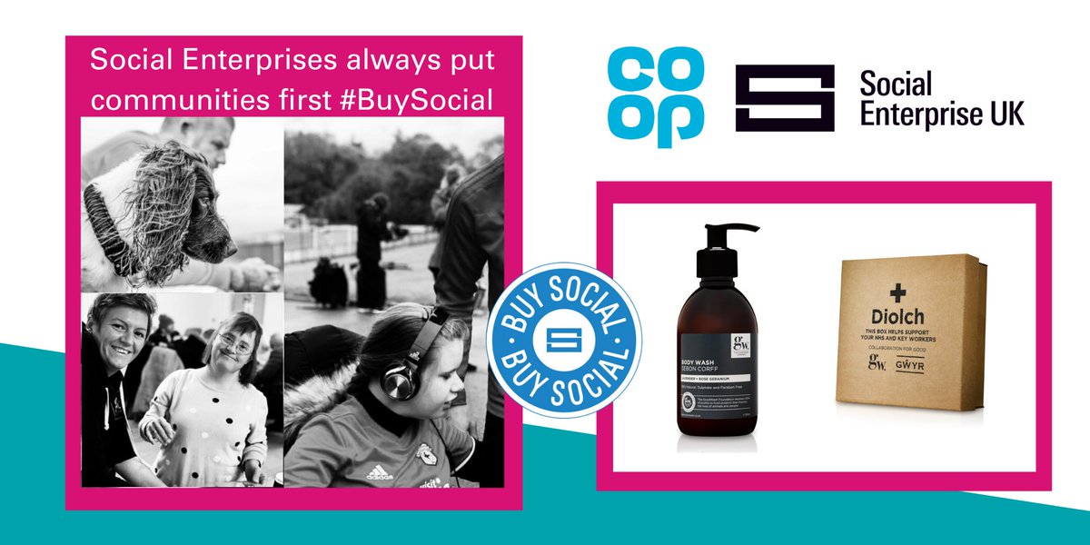 SocialEnt_UK's tweet photo. 🧼If you need to wash your hands all the time it might as well be with products from @TheGoodwashCo where the majority of profits go to communities &amp; animals welfare. 

🎁Over lockdown they delivered packages to NHS workers &amp; local foodbanks.

#BuySocial https://t.co/2sgyCoMMD9 https://t.co/WOSIS06byB