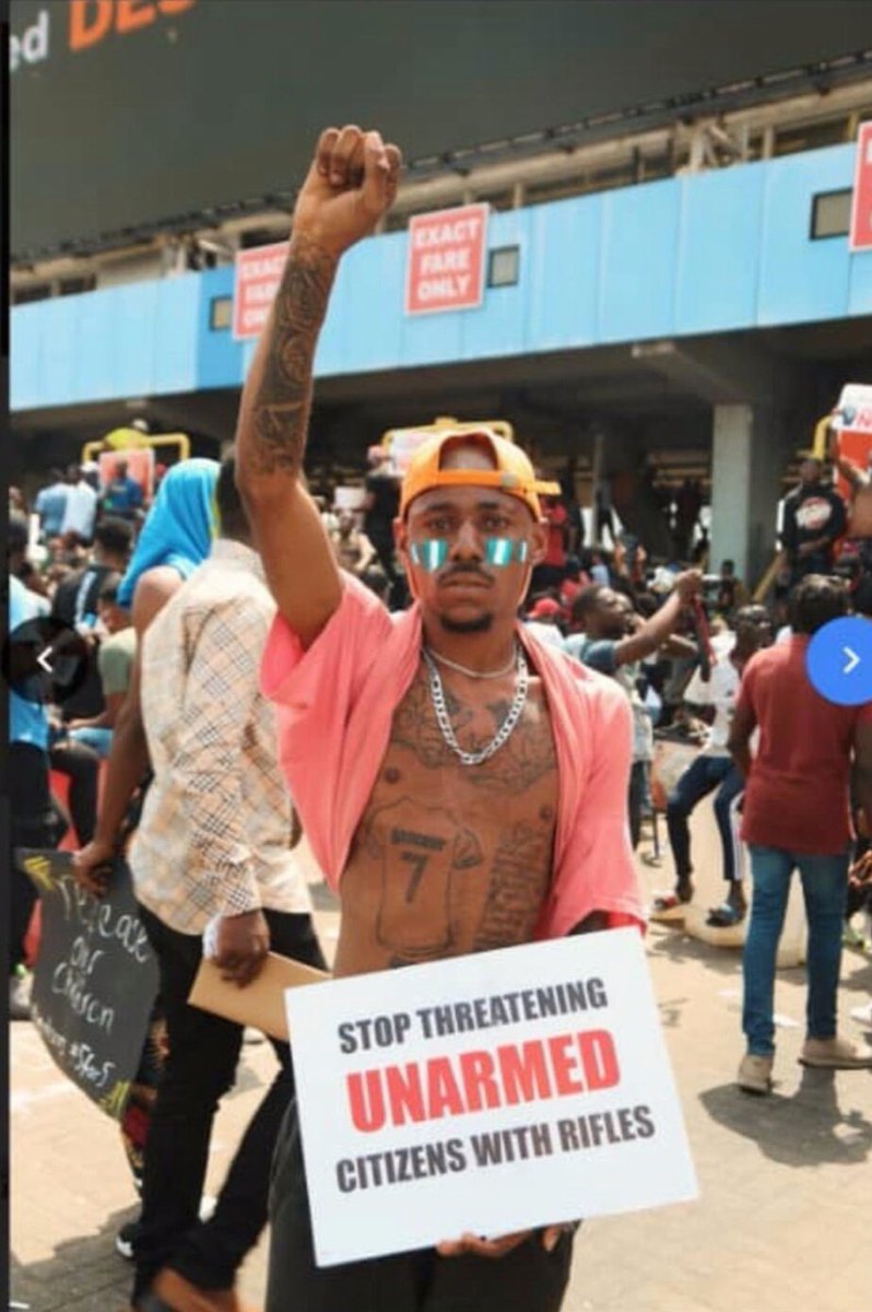 I'll like to Conclude with a paraphrased Line of Kanye's "Never Let You Down" ft Jay-Z & J-Ivy. And it goes If you're a Youth In Nigeria, You don't need a curriculum to know that you're a part of the Struggle.. #EndSARS   !