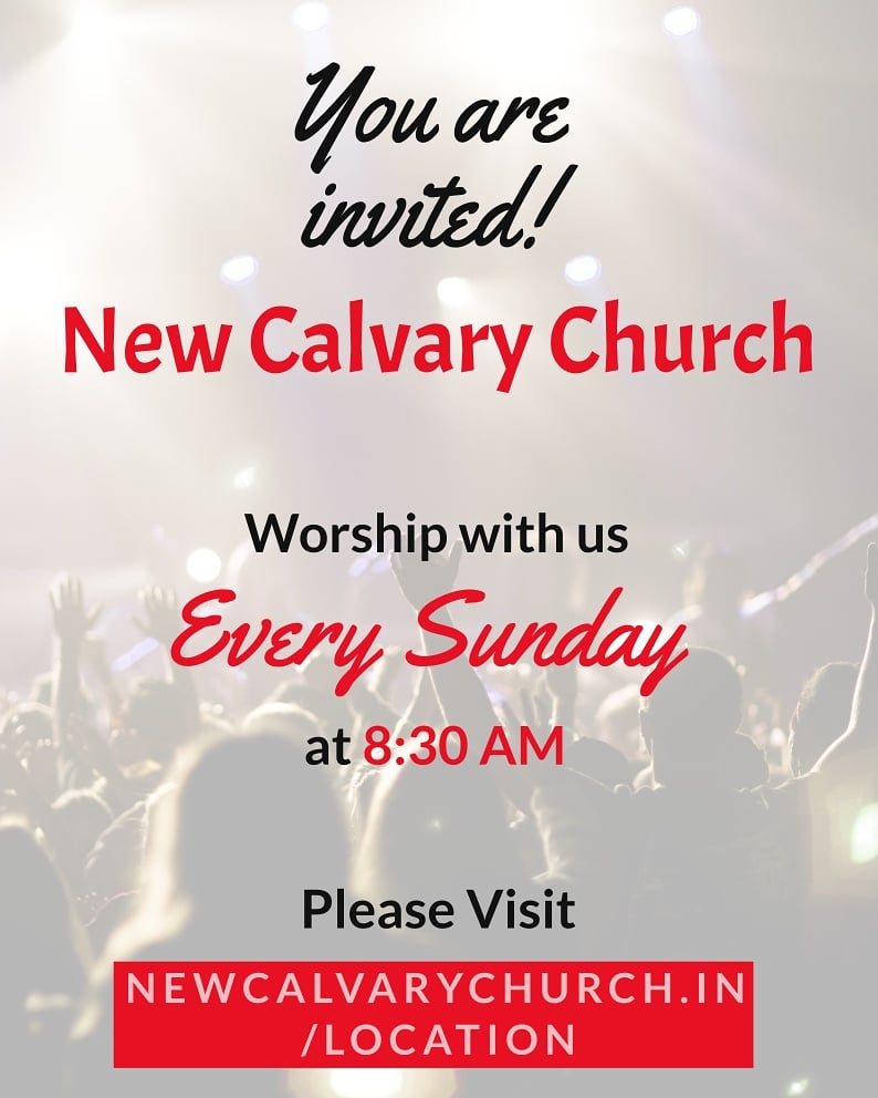 ncc_chennai's tweet photo. We will be resuming our In-person gathering on Sundays. You are Invited!
#newcalvarychurch #newcalvarychurchchennai #nccchennai #chennaichurch #chennai #churchesofchennai #sundayservice #churchservice #inpersongathering #physicalgathering #gathering #hurray #invited https://t.co/B66v2yXJLy