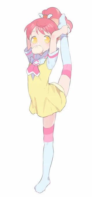 みかんちゃんからだやわらかい 