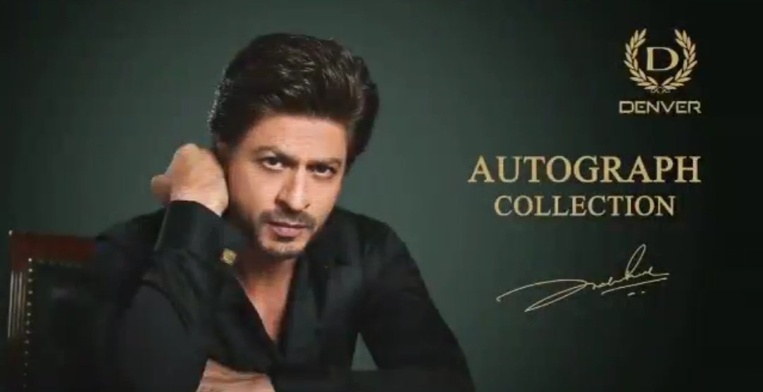 BrijwaSRKman's tweet image. @DenverForMen Autograph collection

#SignOfSuccess