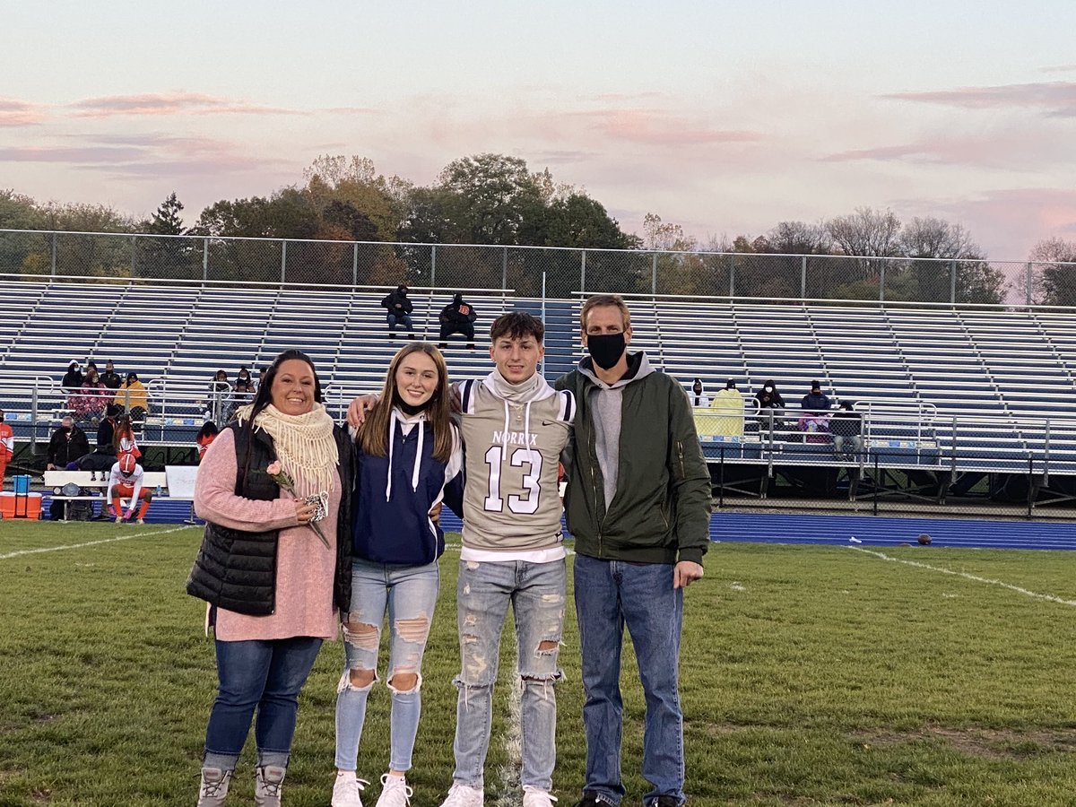 Senior night! #KnightsRising