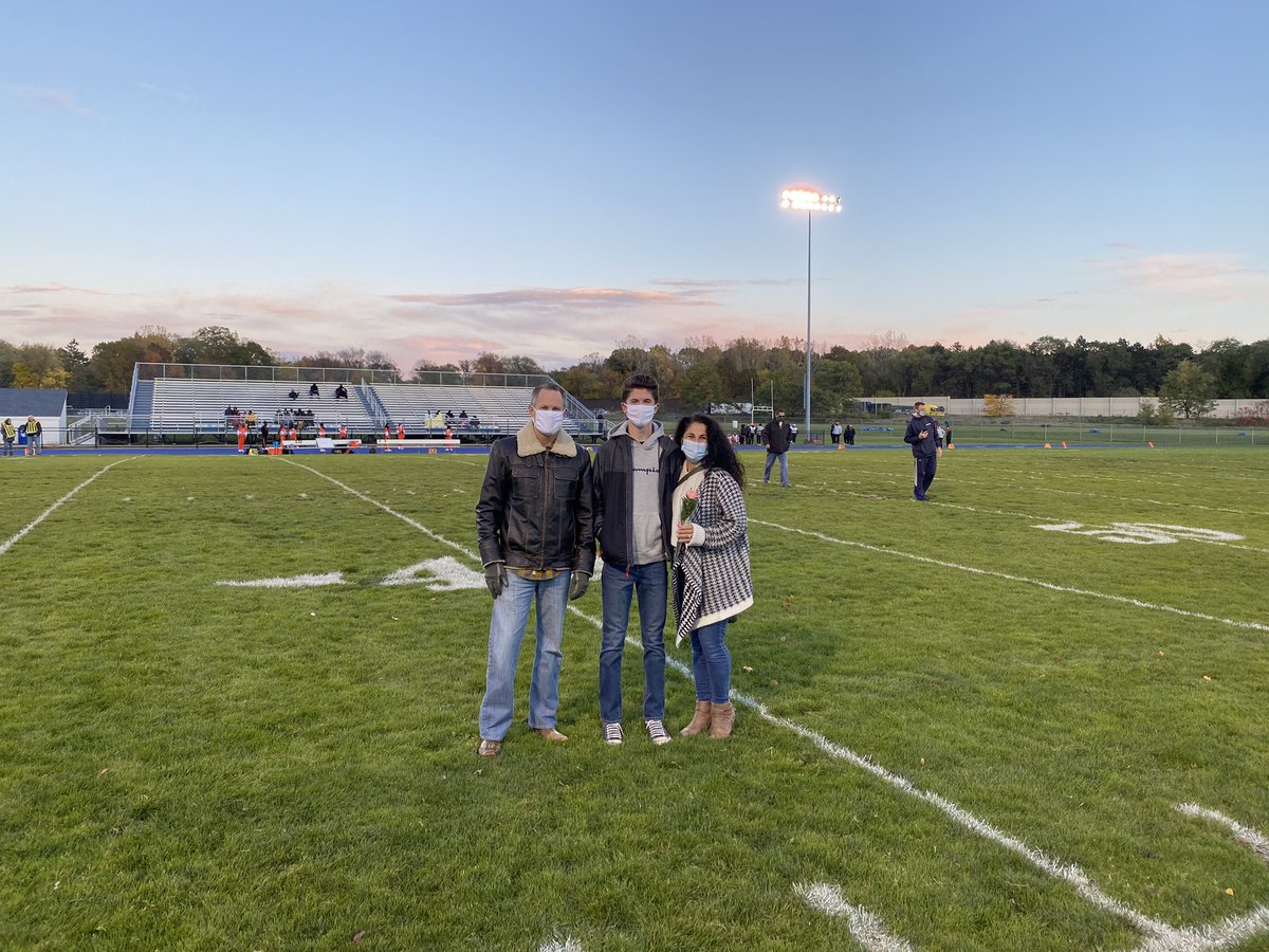 Senior night! #KnightsRising