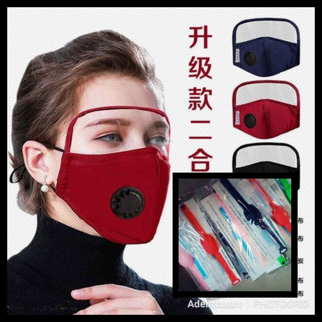 Detachable facemask &amp; wristband sanitizer is available 4 immediate pickup both in Wholesales &amp; retail