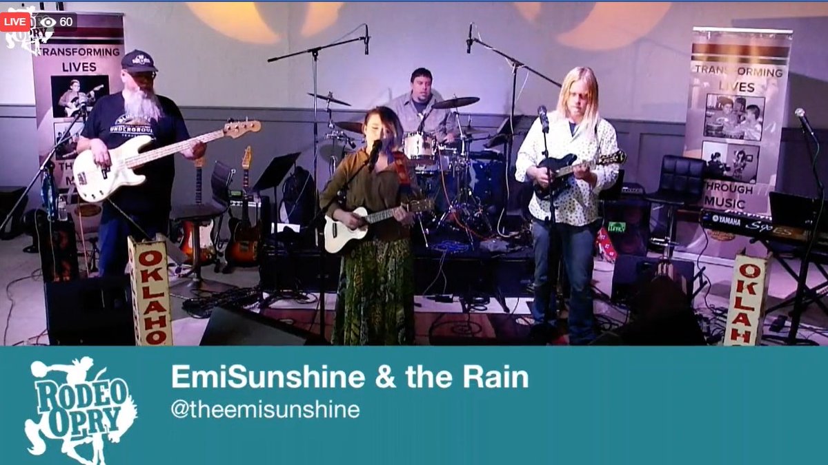 theemisunshine's tweet photo. Thanks to the @RodeoOpry for having me on Oklahoma's "official country music show" on @HANKFM! If you missed it, you can watch it here! #share https://t.co/egycAhv2K0
#opryonline #rodeoopry https://t.co/Q56XYuZwPF