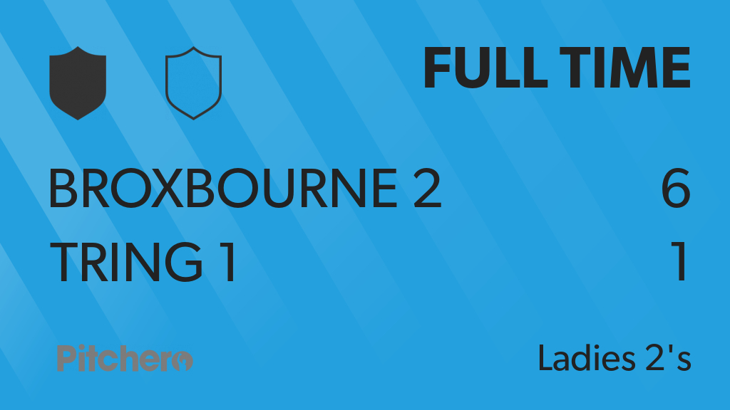 broxbourne_hc's tweet photo. FULL TIME: Broxbourne 2 6 - 1 Tring 1
#BROTRI #Pitchero
https://t.co/wu4jMMXLCi https://t.co/BoSPy5bNzo