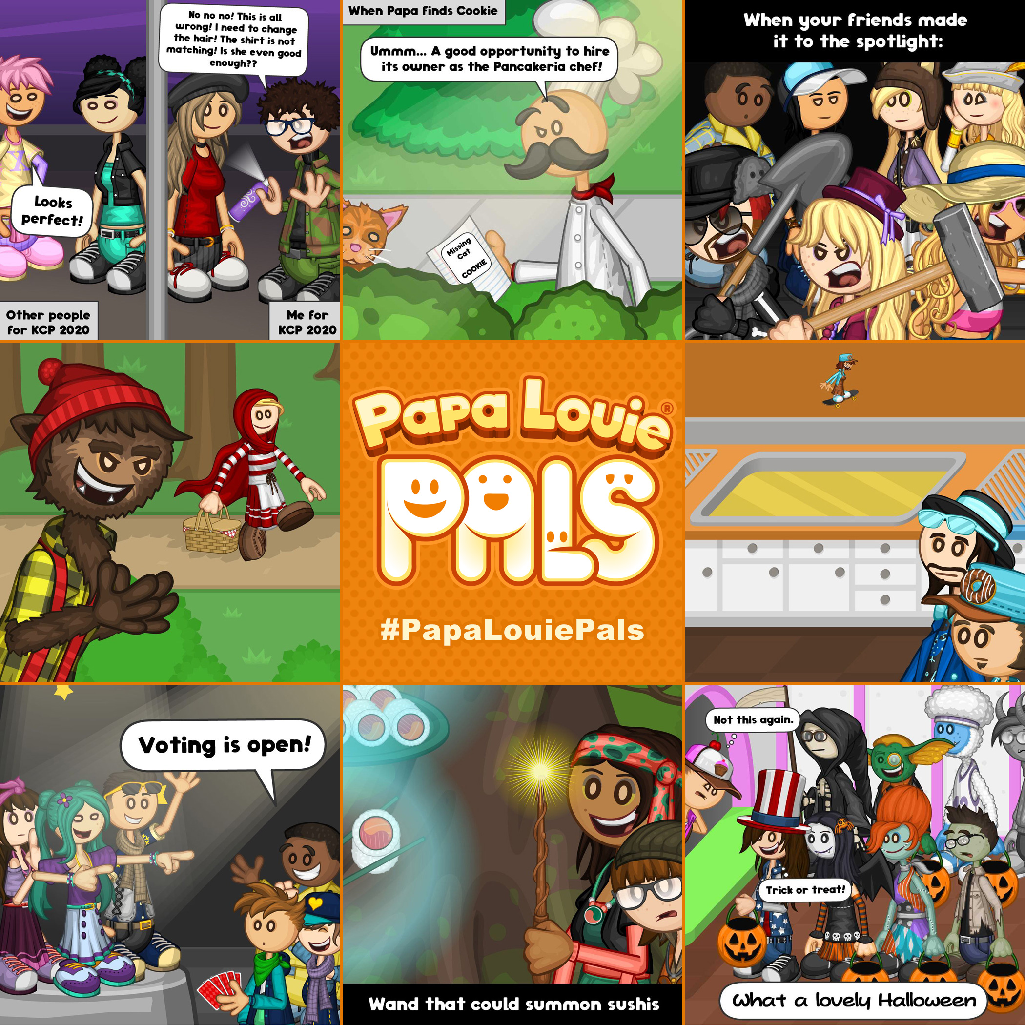 Flipline Studios - Papa Louie Pals: Fan Scenes!   #PapaLouiePals