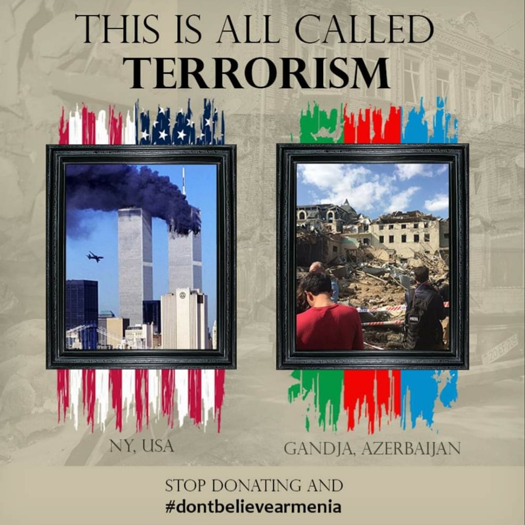 ceyhunosmanli's tweet photo. STOP #Armenia
STOP #Terror
#PrayForGanja https://t.co/99Qpk1OUpm