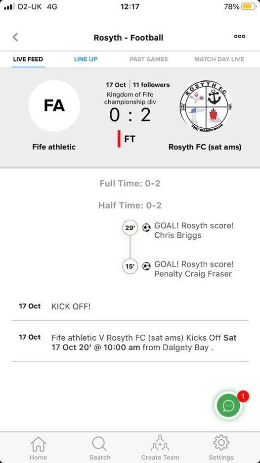 Away win 3 points in the bag