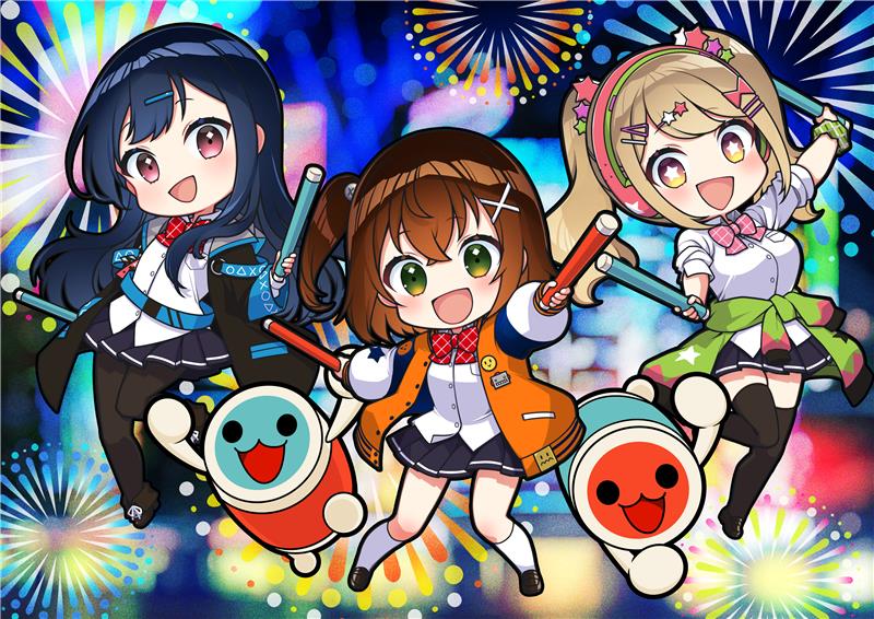 電音部プロジェクト公式 大発表 電音部楽曲がゲームセンターの太鼓の達人に収録決定 更にコラボイラストも公開です 続報をお楽しみに 電音部 太鼓の達人 T Co 4wsayqqaqj Twitter