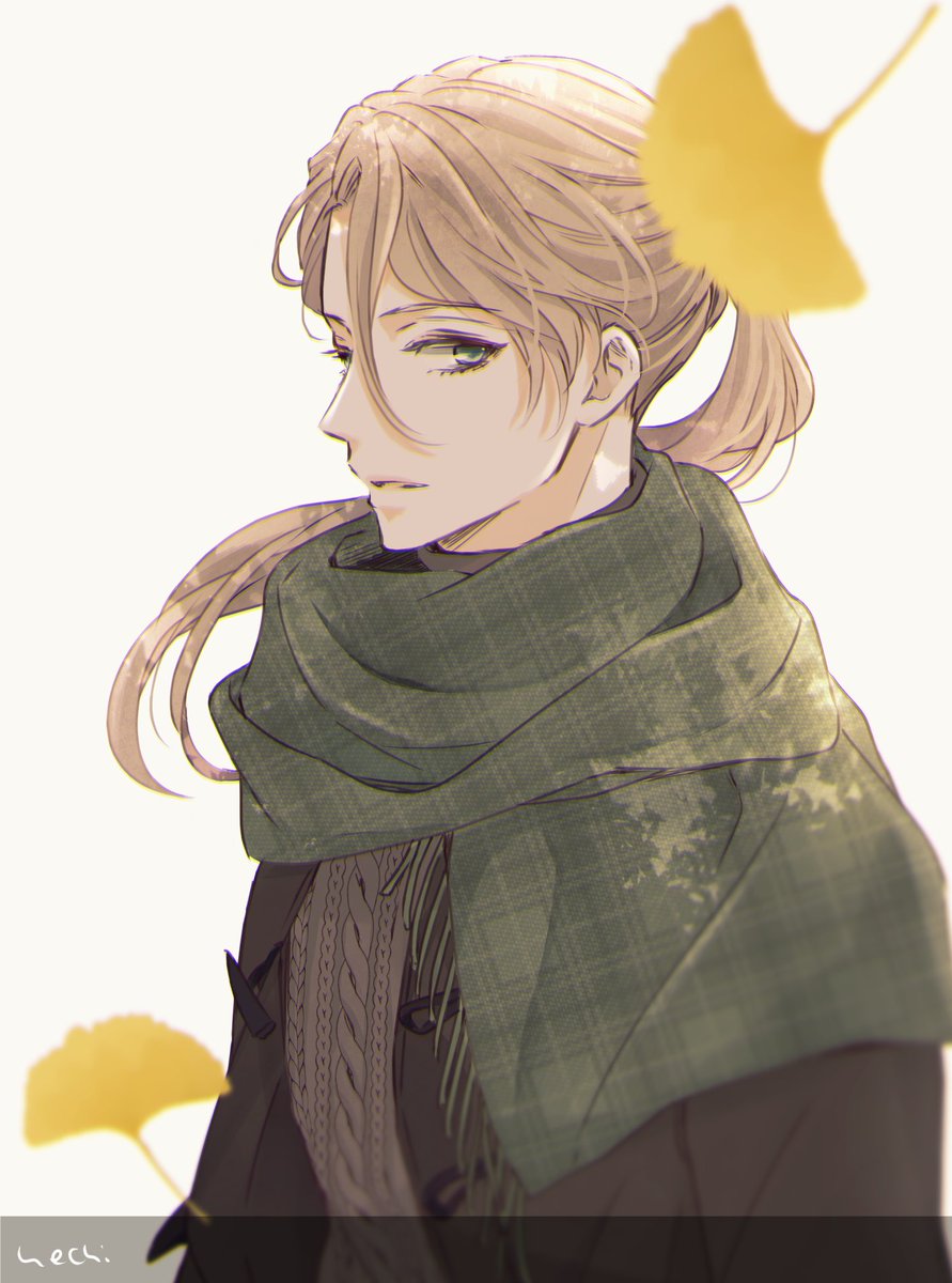 「長髪リチャ?秋バージョン 」|nechi🧸🇬🇧のイラスト
