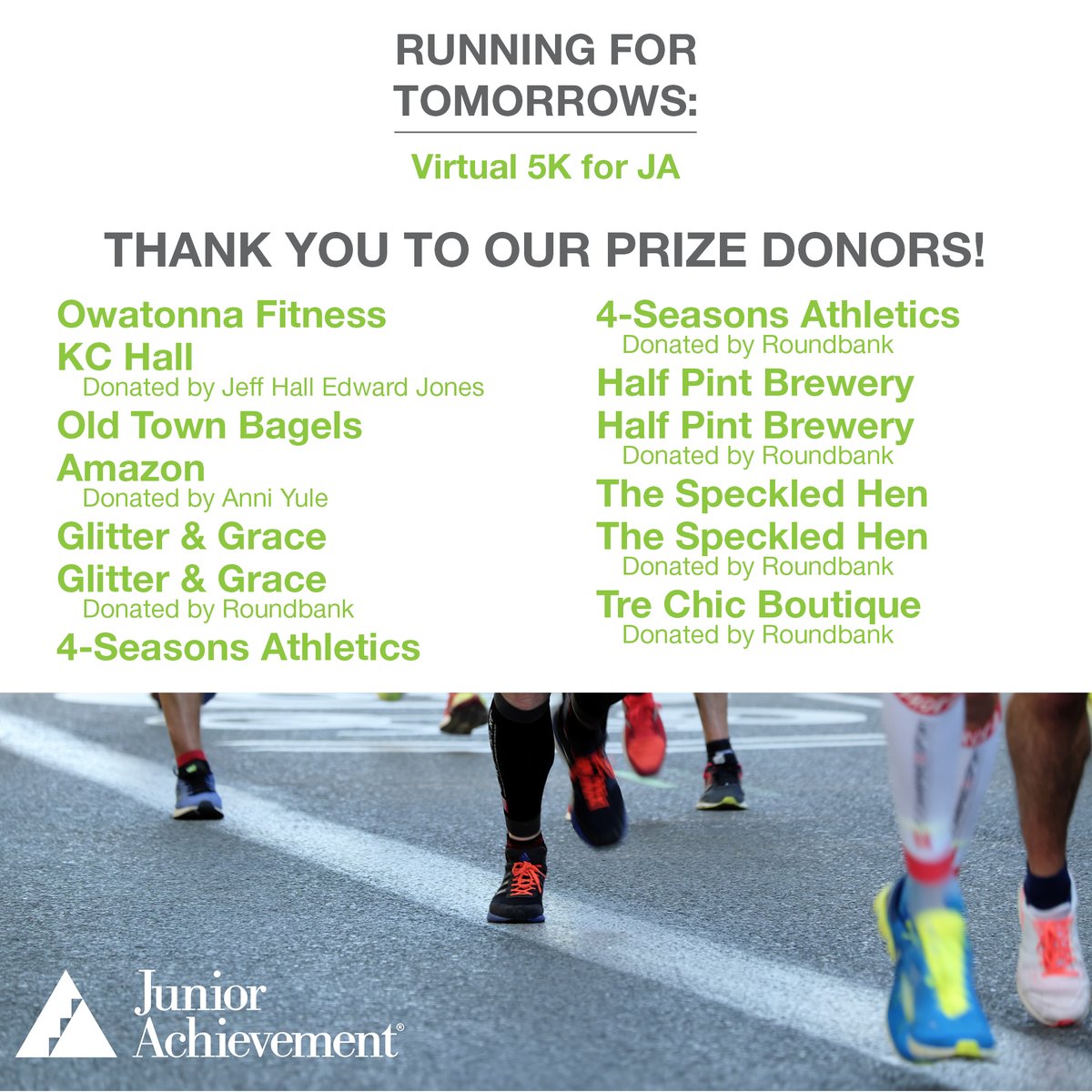 Thank you to our prize donors!