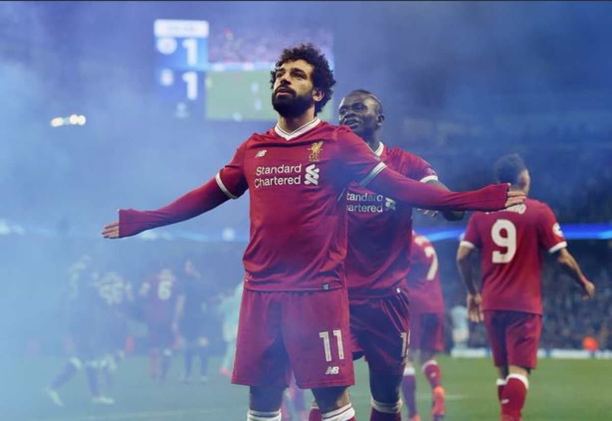 Salah Liverpool forması ile 100. golüne ulaştı. Bu adamı durdurmak mümkün değil #Liverpool #salah #evertonliverpool #PremierLeague