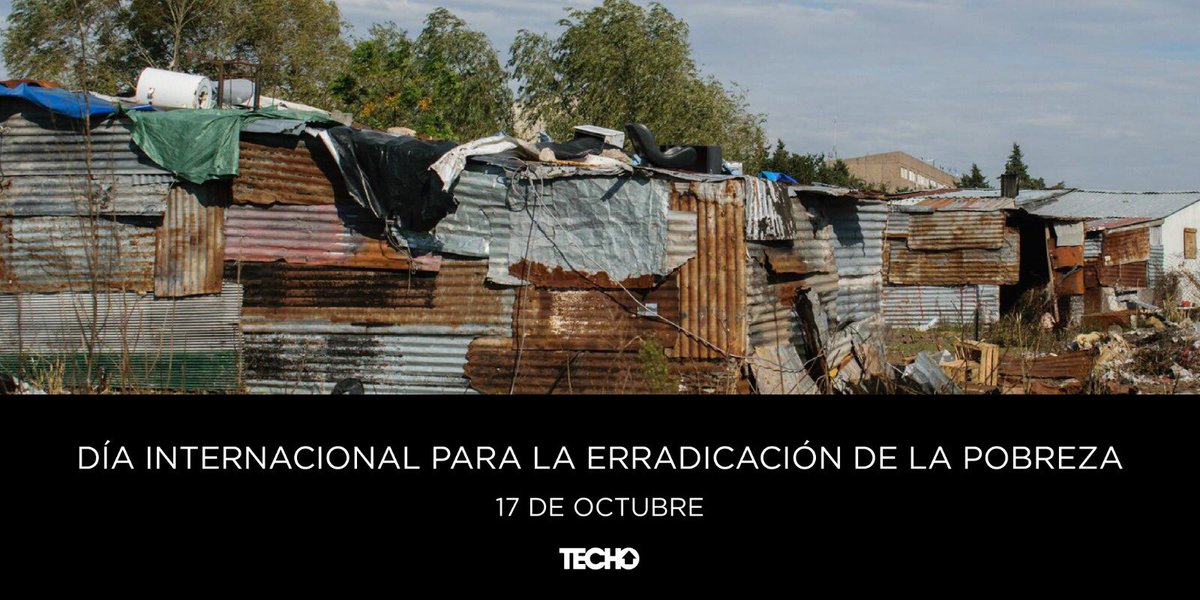 ▶️ Día Internacional para la Erradicación de la Pobreza
⁣
Continuemos interpelándonos como sociedad y exijamos políticas públicas integrales con presupuestos acordes para garantizar los derechos de las 192.000 personas que viven en asentamientos de nuestro país.