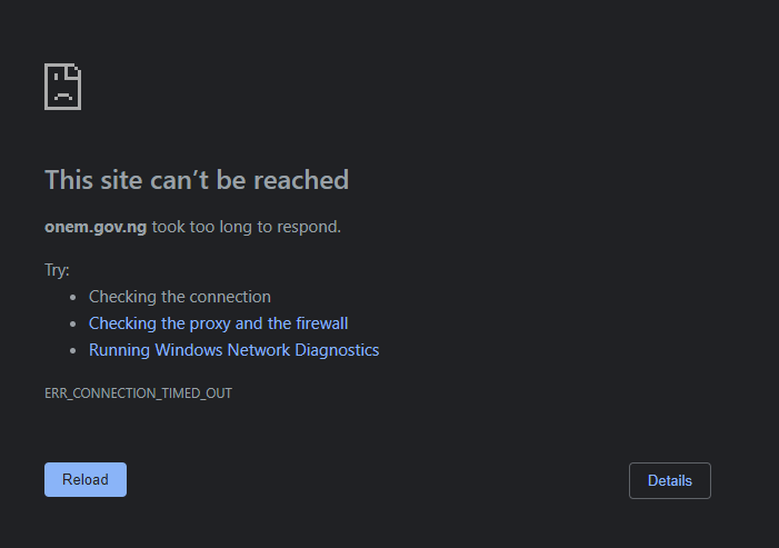 AnonyNig's tweet photo. #Anonymous #OpNigeria #EndSARS  #EndSARSNow 
#ENDSARSOPPRESSION  

Official website of ONEM Nigeria has been taken #Offline. 

A follow would be appreciated, you dont have to if you dont want.

CHECK HOST : https://t.co/mjKkdEjD7i

TARGET : https://t.co/Gc3CfJhrzM https://t.co/kkAhOhezTJ