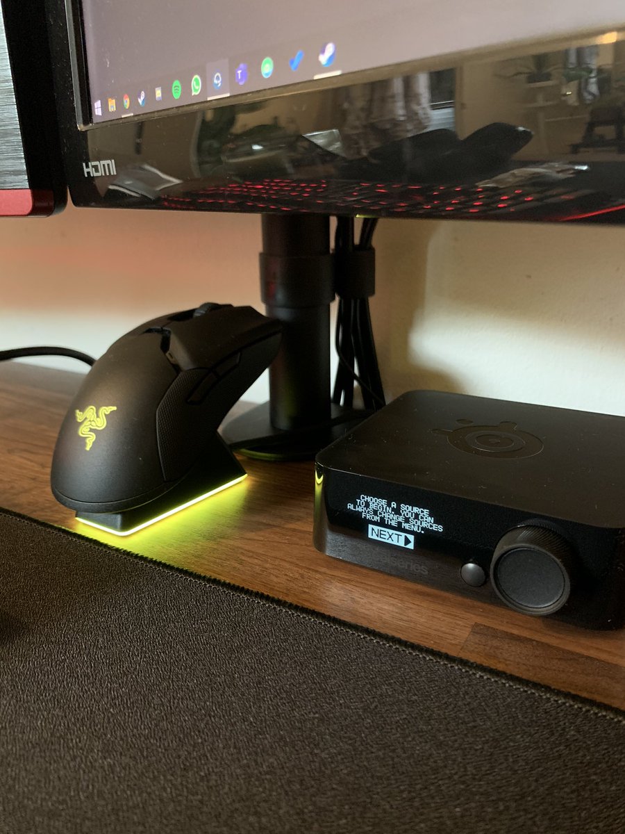 RupertStamp's tweet image. Picked up this @SteelSeries Arctis Pro Wireless in the prime sale - interested to see if wireless has caught up.