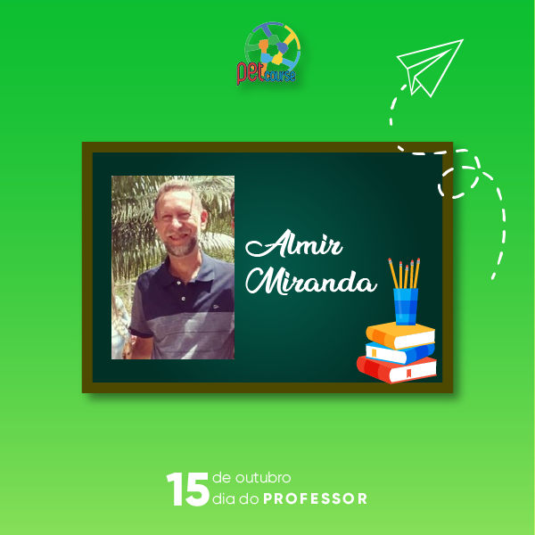 CoursePet's tweet photo. O dia 15 de outubro, é dia de celebrar a classe de trabalhadores que formam outras profissões. Muitos seres de luz, que sabem a arte de ensinar com tanto cuidado e carinho. Almir Miranda, aqui expomos nossas felicitações de cada um do grupo PET CoUrSe, dos egressos e atuais. https://t.co/UsyibG9jcL