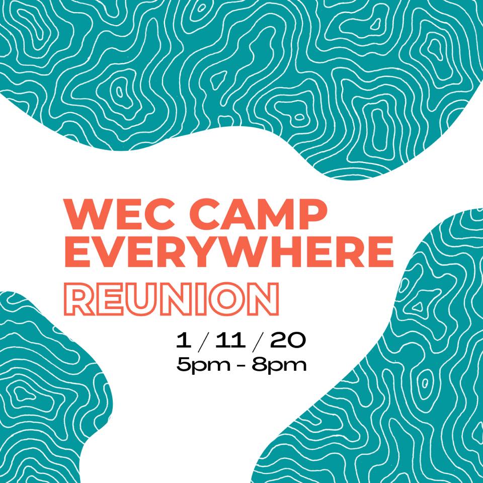 R U N I O N // Campers and leaders come join us online on Sunday 1st November for the #weccampeverywhere reunion!! Re-live some moments from the summer ☀️ connect with friends 🙌🏼 get missionary updates 🌍 and have some fun 🥳 Head to weccamps.org/everywhere/reu… to sign up!