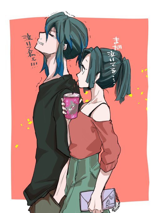 しぶさんがTwitterに投稿した嘴平伊之助(鬼滅の刃)のイラスト。