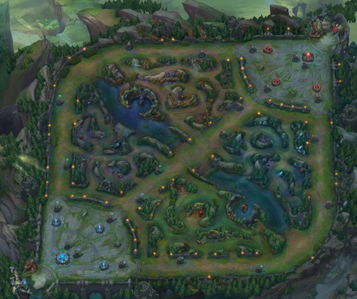 Welcome to the Summoner's Rift ⚔️ 

Minions have spawned.

FIGHT!🧞‍♂️🧙‍♂️🧝‍♂️🧛‍♂️🧟‍♂️