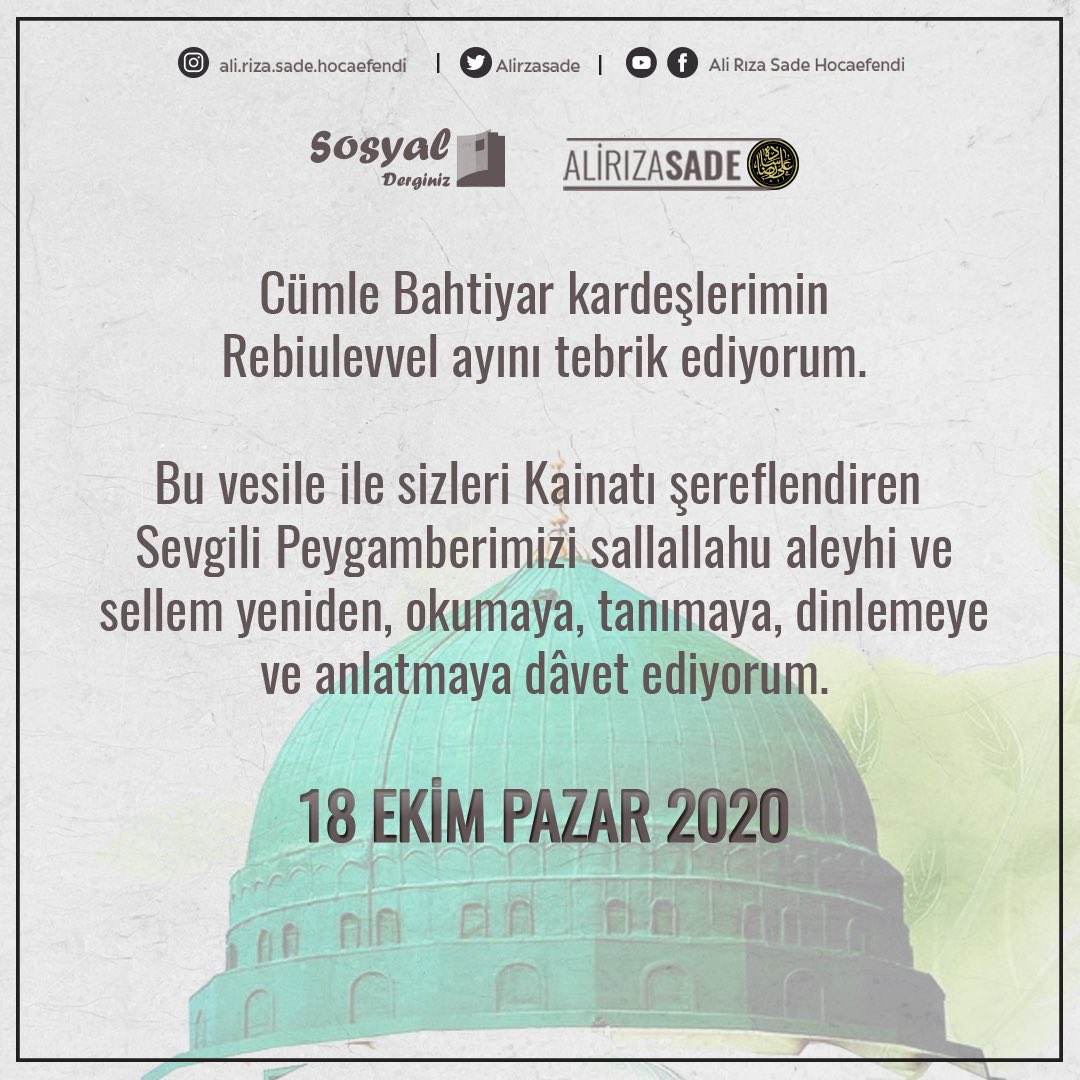 Alirzasade's tweet photo. #alirızasadehocaefendi #fıkıh #kelam #peygamberefendimizinsünnetleri #siyer #rasullahﷺ #kuranıkerim #arapça #din #islam #müslüman #rasullah #dinibilgiler #keşfet #allahiçin #vaaz #cami #hutbe #sünnet #ehlisünnetvelcemaat #ehlisünnet https://t.co/kM7MriLKUo