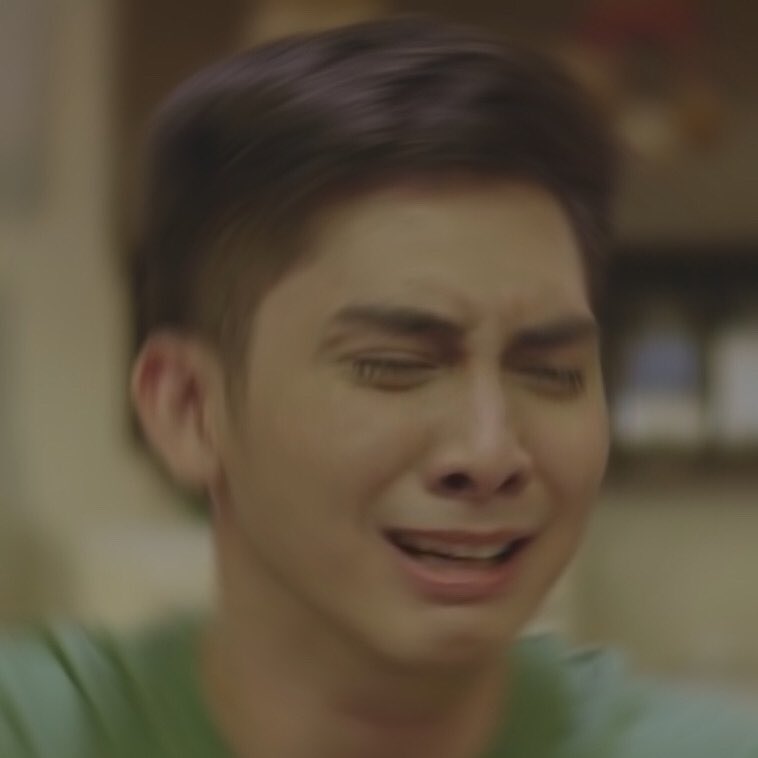 karl crying cutely gaya sa pelikula reaction meme