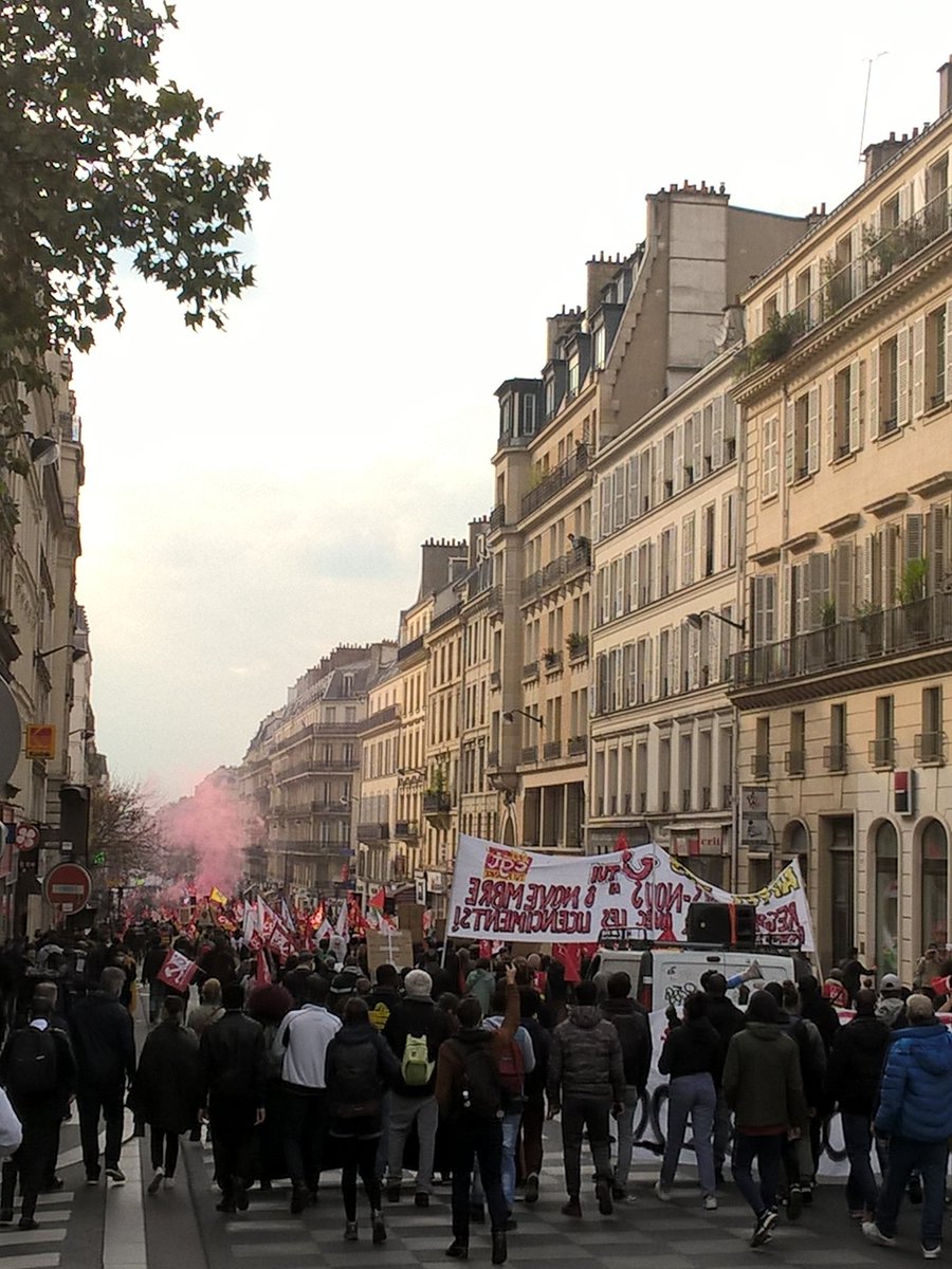 La #MarcheDesSolidarités
Rue Lafayette