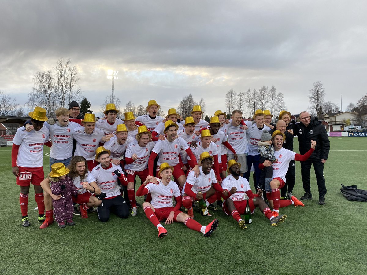 VARSÅGOD <a href="/Ettanfotboll/">Ettanfotboll</a> 

HÄR KOMMER PITEÅ! 🏆

#piteå