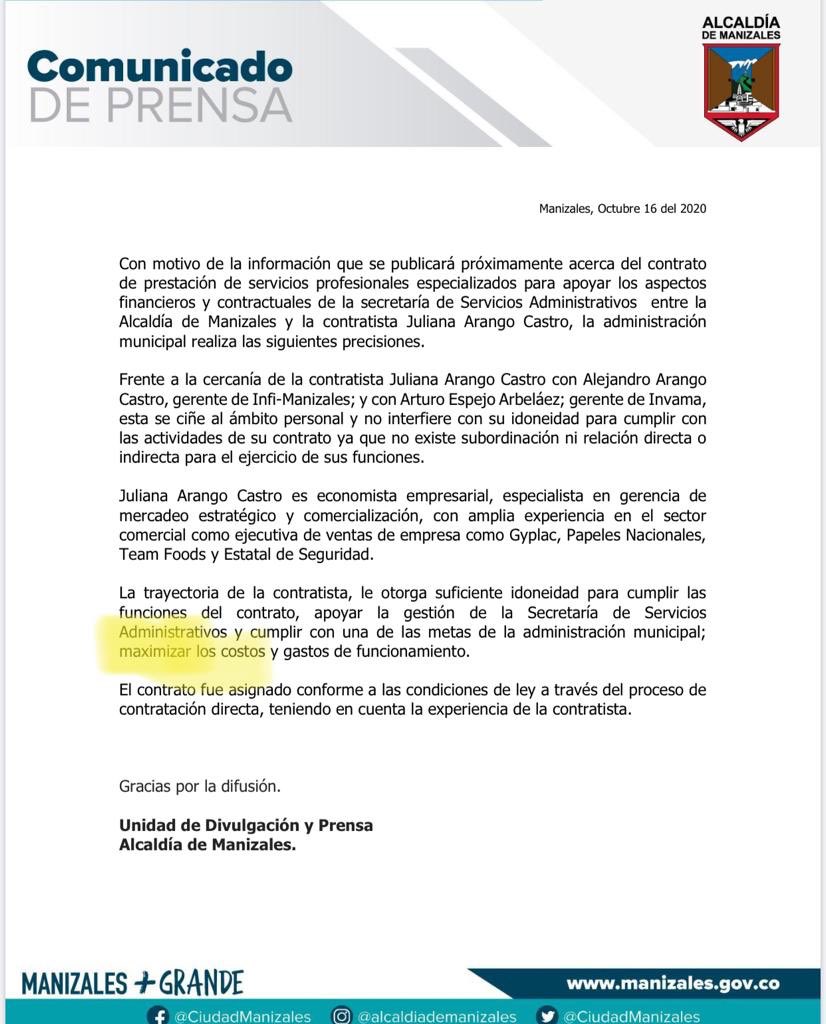 Cesar_diza's tweet photo. Se sigue #Maximizando la incoherencia del #AlcaldeVerde. #YoVere eso dicen en la familia Espejo-Arango https://t.co/AHYLi7vyP3