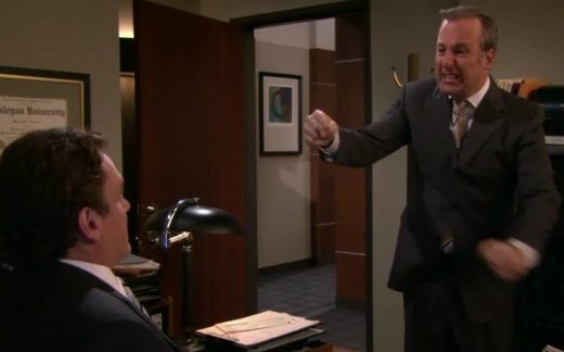 If you want to get screamed at you Better Call Artillery Arthur.Bob Odenkirk was so harsh he made Marshall cry. #HIMYM S3E15