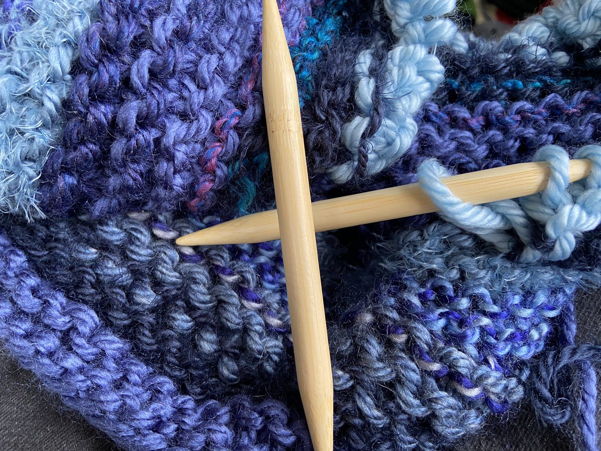 Love that I get to knit while our diocesan finance team presents the budget! I don’t miss being the one making the presentation. Thanks be to God for those who step into these roles. #EpiscopalMaine