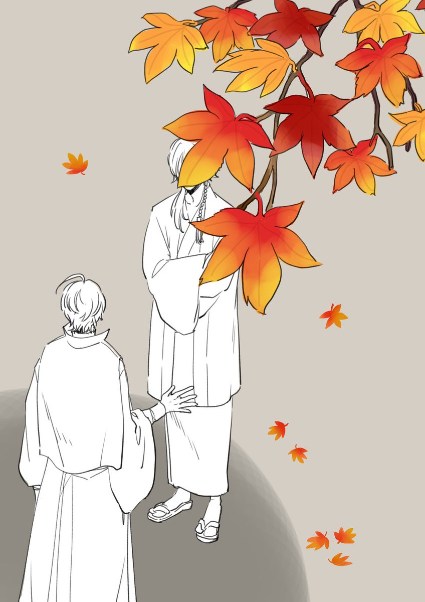ヒプマイ 帝幻版深夜の創作一本勝負 お題 紅葉 𝕥𝕠𝕞𝕞𝕪のイラスト ヒプマイ 帝幻版深夜の創作一本勝負 お題 紅葉 𝕥𝕠𝕞𝕞𝕪のイラスト