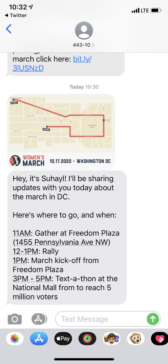 Here’s today’s  @womensmarch plan  #WomensMarch2020  @wusa9