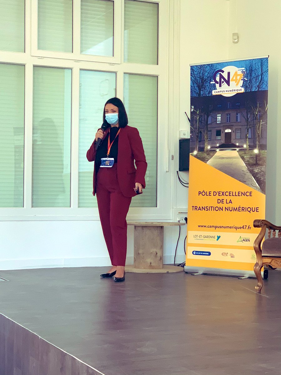 Les pitchs ont démarré @boostcampus47 !
Book your place ou comment régler le problème des étudiants pour trouver des places dans les bibliothèques universitaires
Manon porteuse de projet ✅🙋‍♀️
#Agen
#
@CampusNumerique47