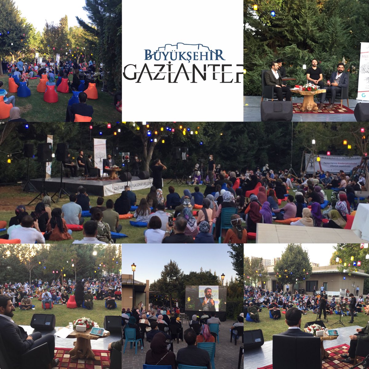 Medeniyet Söyleşileri
      GAZİANTEP
Teşrif eden,emeği geçen tüm dostlara ve ⁦<a href="/FatmaSahin/">Fatma Şahin</a>⁩ teşekkür.
⁦<a href="/GaziantepBeld/">Gaziantep Büyükşehir</a>⁩