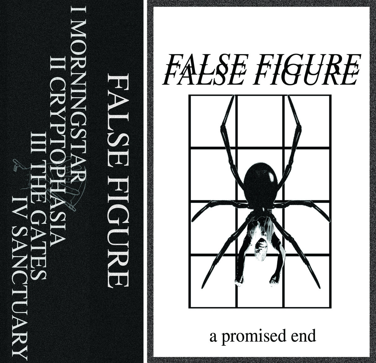 False Figure; A Promised End. This is unexpected. Old school goth from 1983, like Southern Death Cult or Artery. I can almost smell the burnt hairspray from crimping it. I was a teenage goth so I'm bound like this, but I'm startled anyone sounds this way in the 21st century.