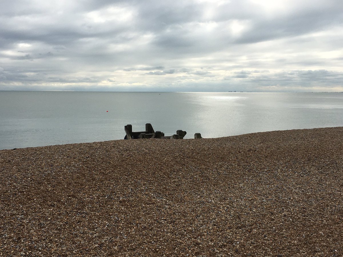mutleycom's tweet image. Afternoon walk at #Sandgate beach with Mrs M 👍🏻😃