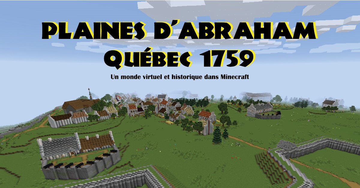 Atelier national 2020 AQIP : Samuel Venière, historien consultant et spécialiste en technologies éducatives, présentera la conférence « Voir la ville autrement : Québec en 1759 dans Minecraft ». bit.ly/2HaOTnl