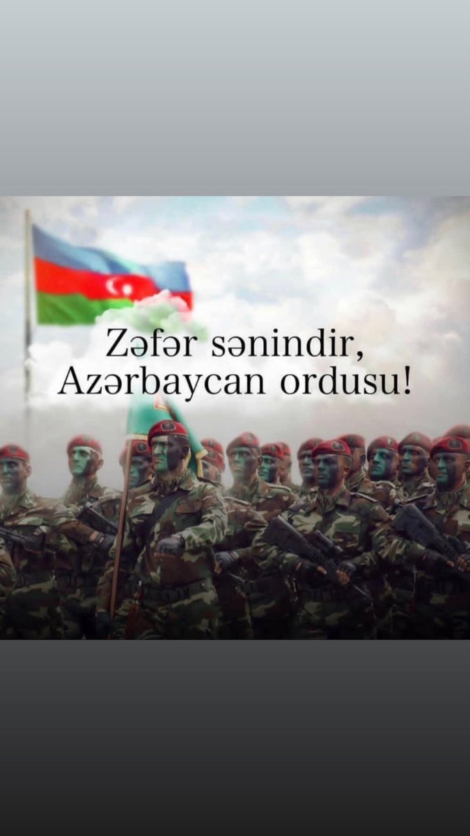 BagirovAbbas's tweet photo. Yaşa Axərbaycan Ordusu ! https://t.co/NugK4JRlb3