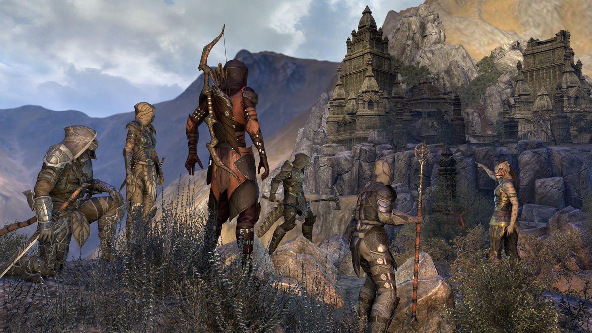 Elder Scrolls Online group gameplay video