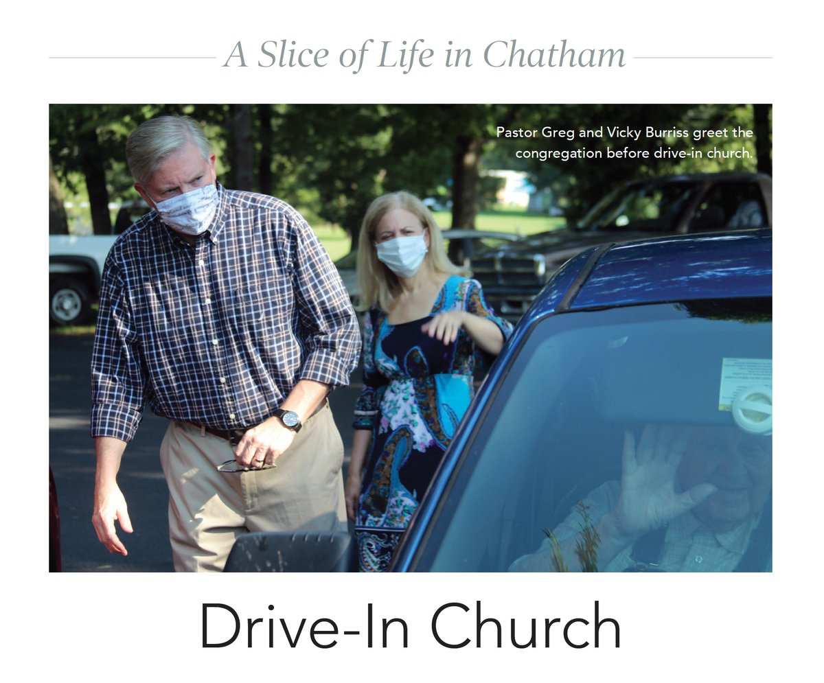 ChathamNR's tweet photo. If you ignore the setting, this Sunday service seems fairly typical. But nothing in the pandemic is typical — including drive-in church at Rocky River Baptist! Get Chatham Life magazine in this week's CN+R to experience it for yourself.
#silercity #silercitync #driveinchurch https://t.co/FRWiHpPNi9