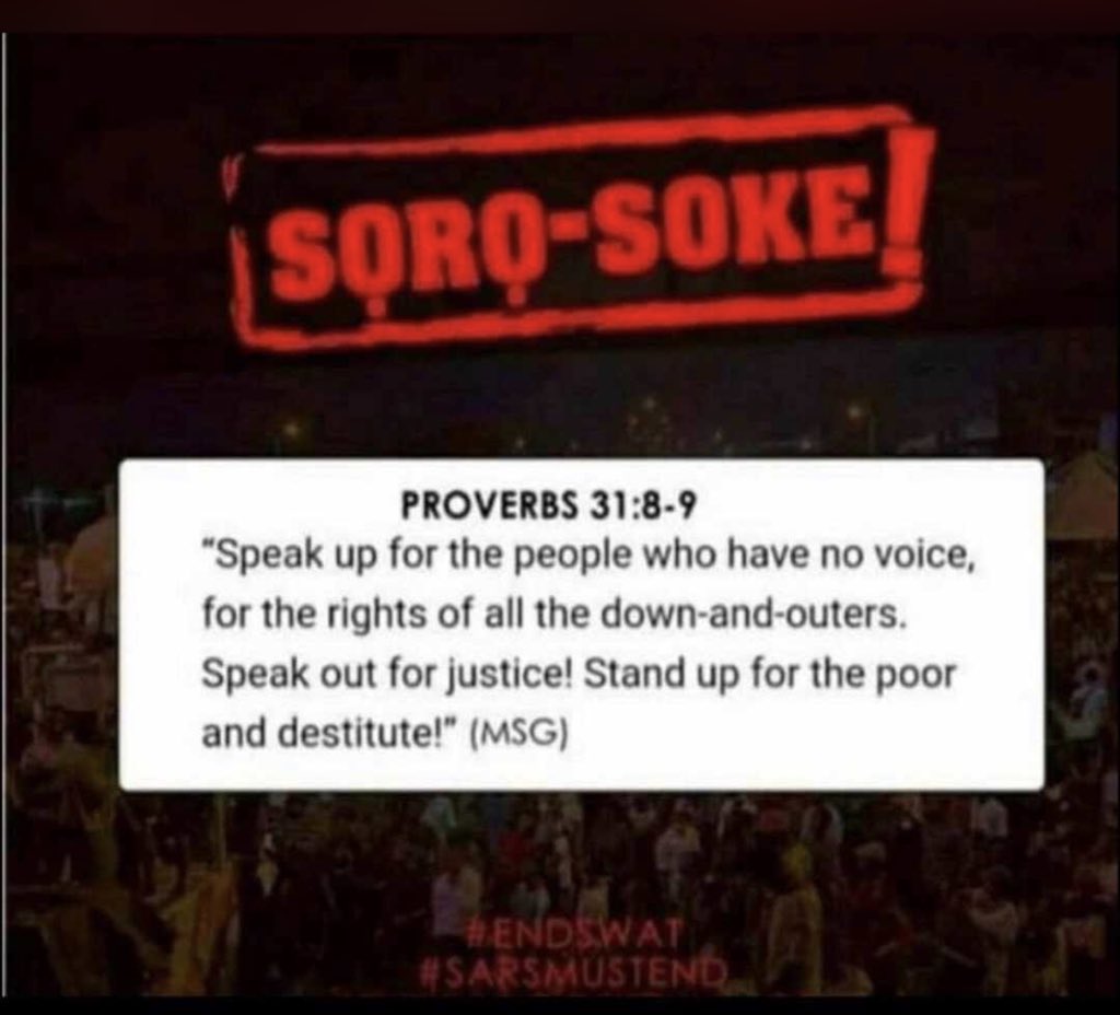 iencandy's tweet image. #sorosoke #EndSWAT #endsars #ENDBADGOVERNANCE