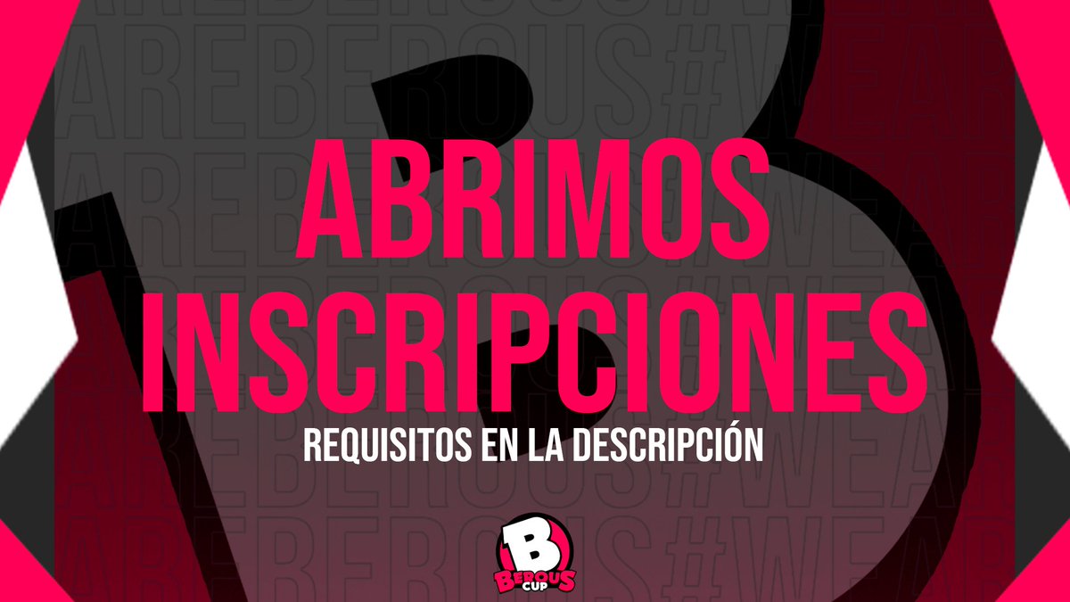 #BS [Inscripciones] 📛

Abrimos Inscripciones para esta edición de S2 en la región de NA, estaremos recibiendo mensajes al privado. 🧐

Información:

Campeón - 20 usd
Sub Campeón - Invitado S3
