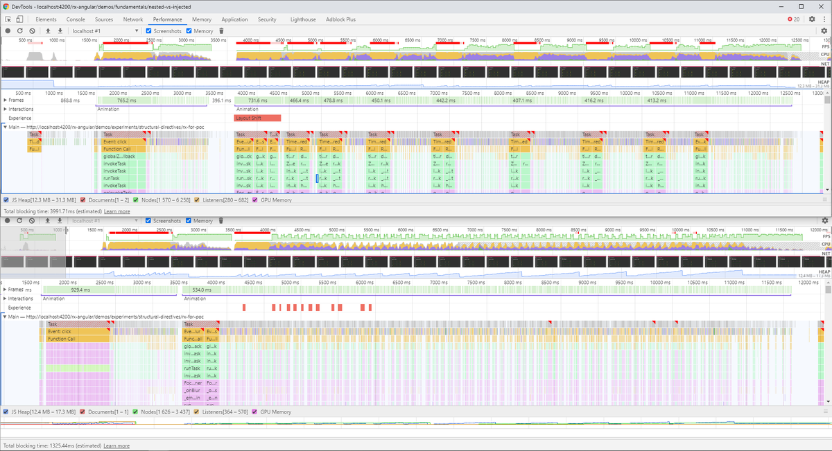 Michael_Hladky's tweet photo. You ask how much faster #RxAngular is compared to #Angular natively?🧐

🔥🔥🔥🔥🔥 INCREDIBLY FASTER 🔥🔥🔥🔥🔥

🌟 us on GitHub if u like it!  
https://t.co/kH4KKG8GkK https://t.co/xNrZIJKcQq