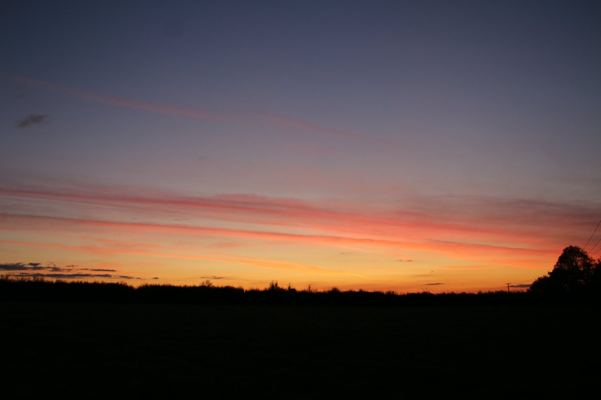 15/10/20  #sunsets #sunsetphotography #NorthHerefordshire #Leominster