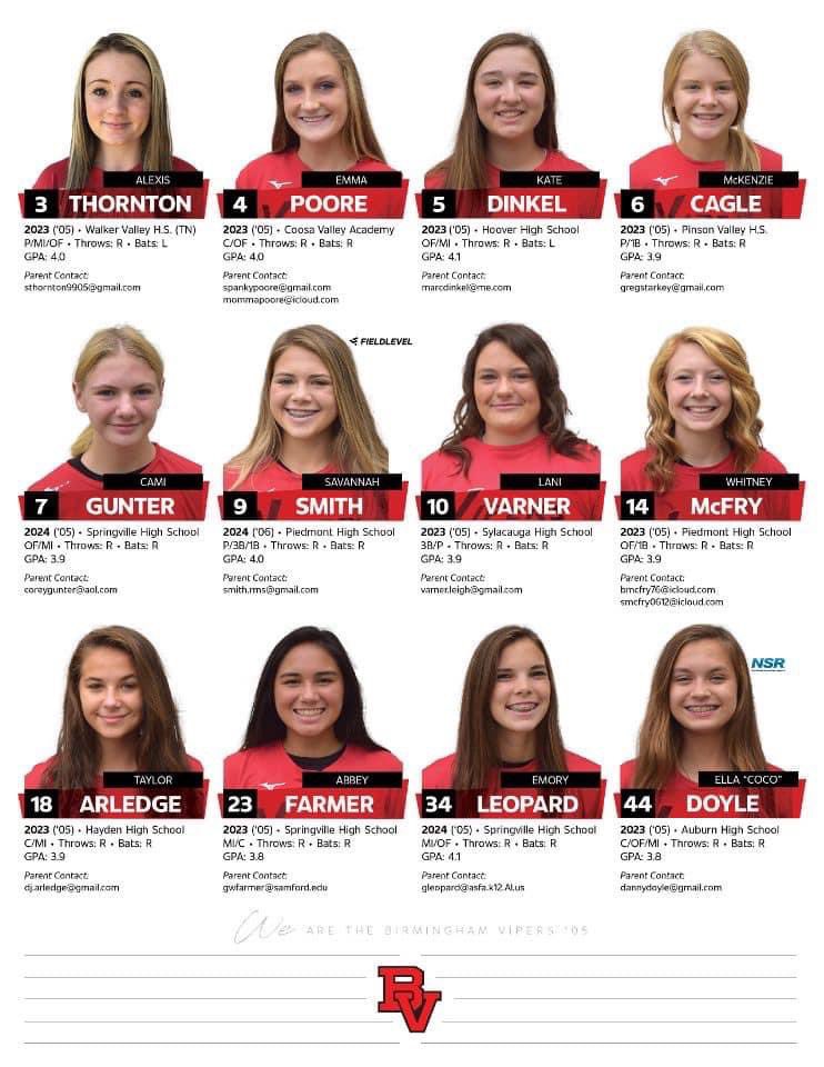 Can’t wait to see <a href="/whitneym_2023/">Whitney McFry</a> and the other vipers in action today.