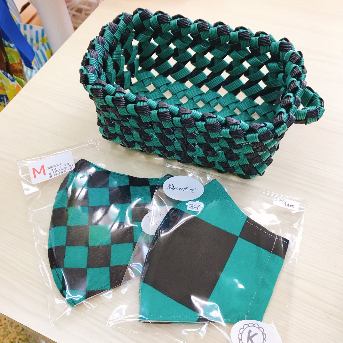 ট ইট র ハンドメイドショップ カラフルコットン 話題の和柄 紙バンドクラフトの小物が入荷しました 軽くて丈夫です グッズ入れに いかがですか 市川市 行徳 南行徳 妙典 雑貨屋 ハンドメイドショップ 委託販売店