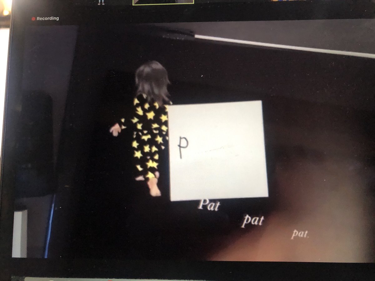 stascia's tweet photo. Let’s label a storybook!  Supporting Kindergarteners in hearing and recording sounds!        #winlit2020 
@TCRWP https://t.co/jN1XU4vRIi