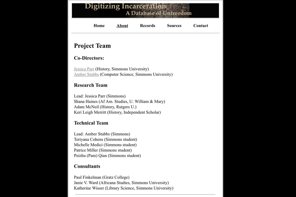 Laura_R_Prieto's tweet photo. The research team of Digitizing Incarceration btw included @CulturedModesty @ShanaLHainesJD and @KeriLeighMerrit — three cheers for collaborations in #dh and #publichumanities 
#pubhum #publichistory https://t.co/7IvNkPFusC
